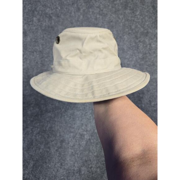 Tilley Endurables Outdoor Hat Beige Wide Brim Unisex Made In Canada Hiking Camp Tilley Endurables Outdoor Hat Beige Wide Brim Unisex Made In  main image 4